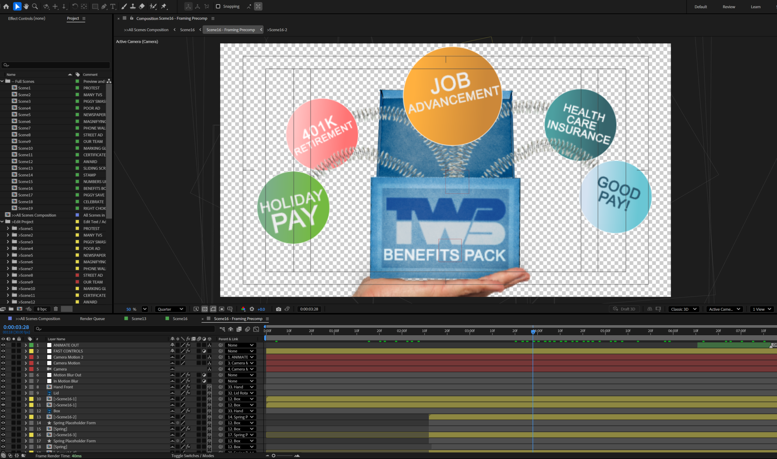 Video Editing Timeline