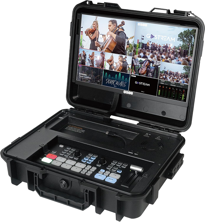 Live production switcher case